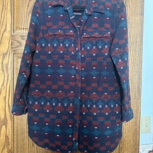 L.L. Bean Women's flannel “shacket”